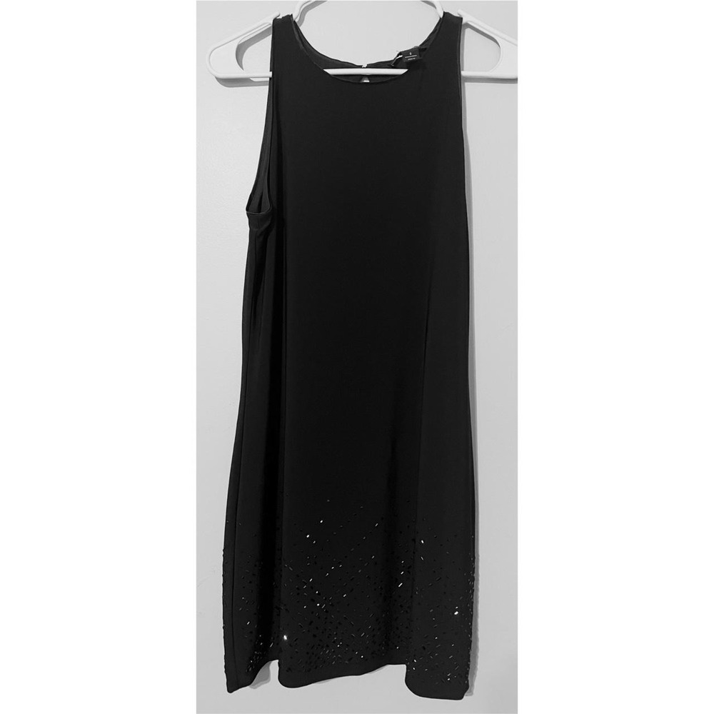 White House Black Market Black Midi Dress Size Small